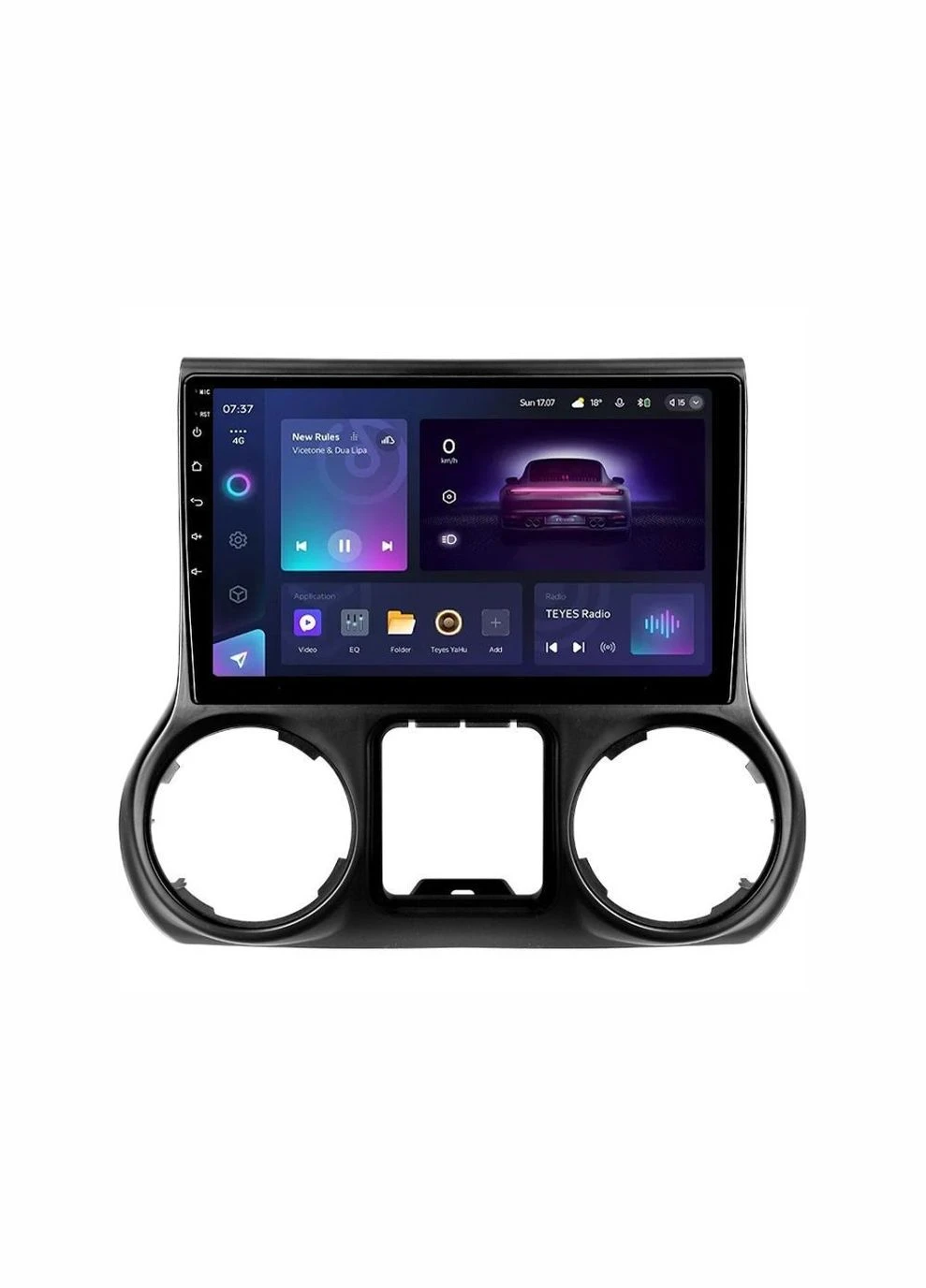 Штатная магнитола CC3 2K 6+128 Gb 360° Jeep Wrangler 3 JK 2010-2017 (B) 10" Teyes (378896632)