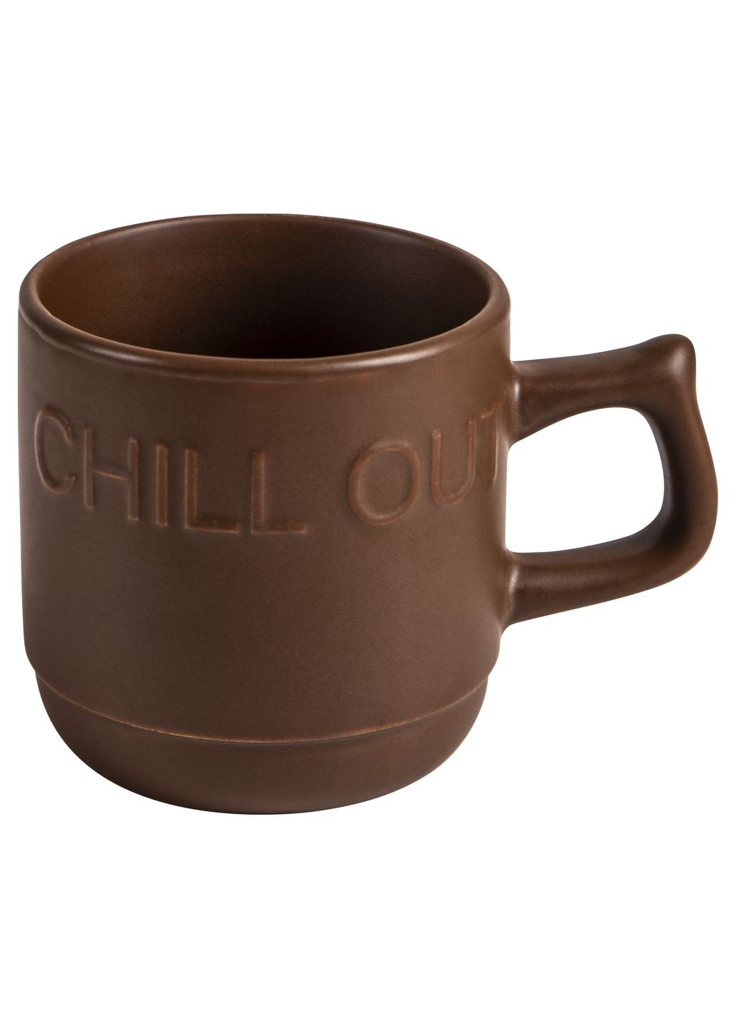 Чашка CHILLOUT коричн./240 мл (YF6034-2) Limited Edition (315887107)