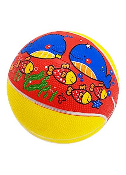 Мяч баскетбольный детский, d=19 см (желтый) MIC (294206601)