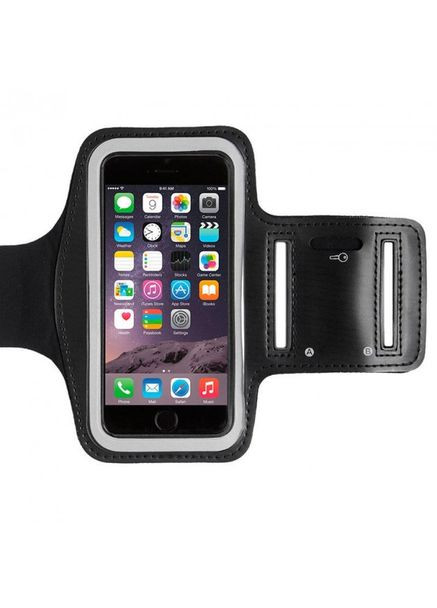 Сумка-чохол для бігу на руку Чохол на руку універсальний до 5.5 дюйма Чорний (2132121) Jab (317297286)