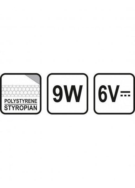 Паяльник нож термический термонож для резки пенопласта 9 Вт 3 насадки - Lund 78894 (330034243)