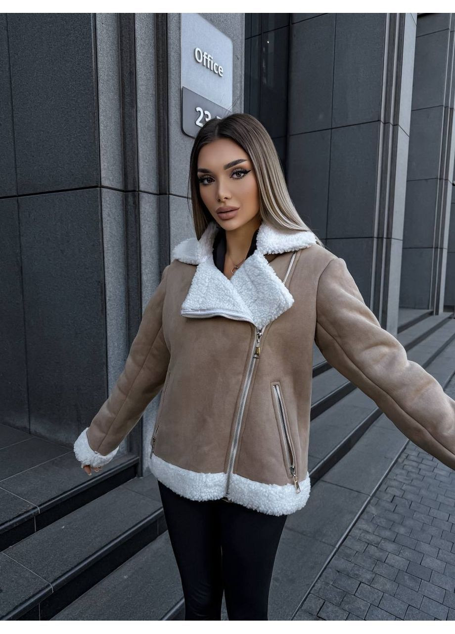 Дублёнка женская еко-замш Style Point (362446975)