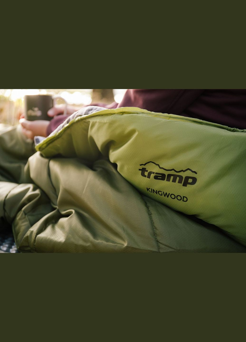 Спальний мішок ковдра UTRS-053L-R права Tramp Kingwood Long (331913584)