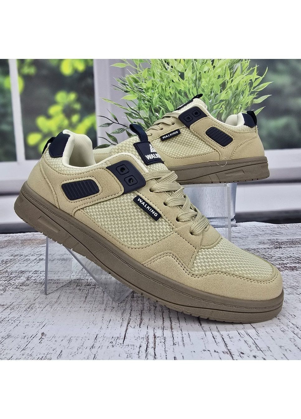 Песочные демисезонные кроссовки мужские Fashion