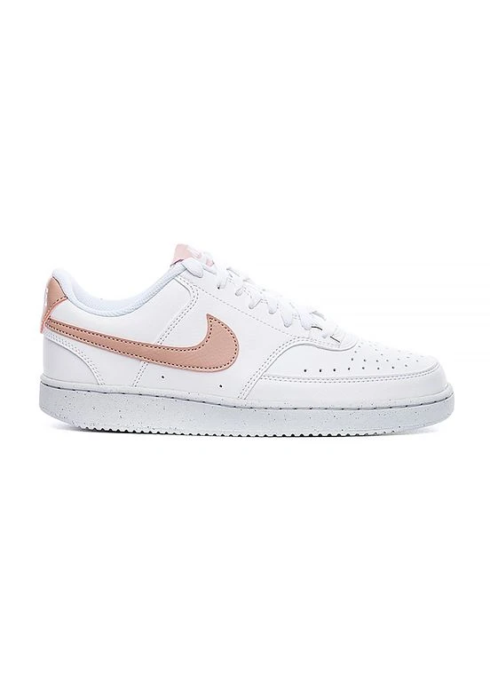 Кроссовки W COURT VISION LO NN Nike белые (303398617)