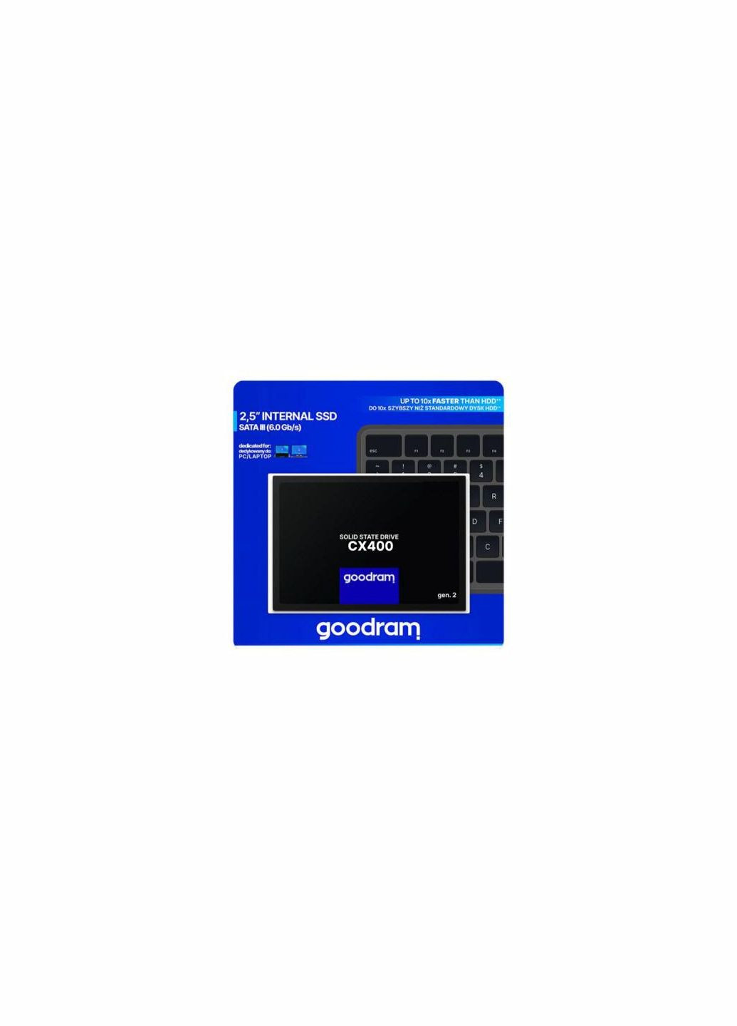 Накопичувач SSD 2.5" 1TB (SSDPR-CX400-01T-G2) Goodram 2.5" 1TB (366574885)