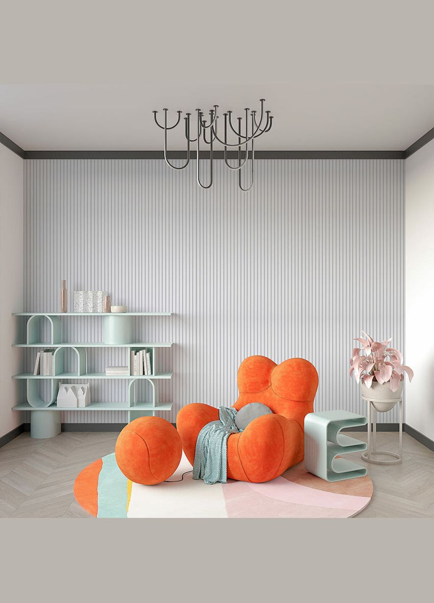 Рельс декоративный стеновой перламутр 3000х160х23мм SW-00001533 Sticker Wall (327089602)