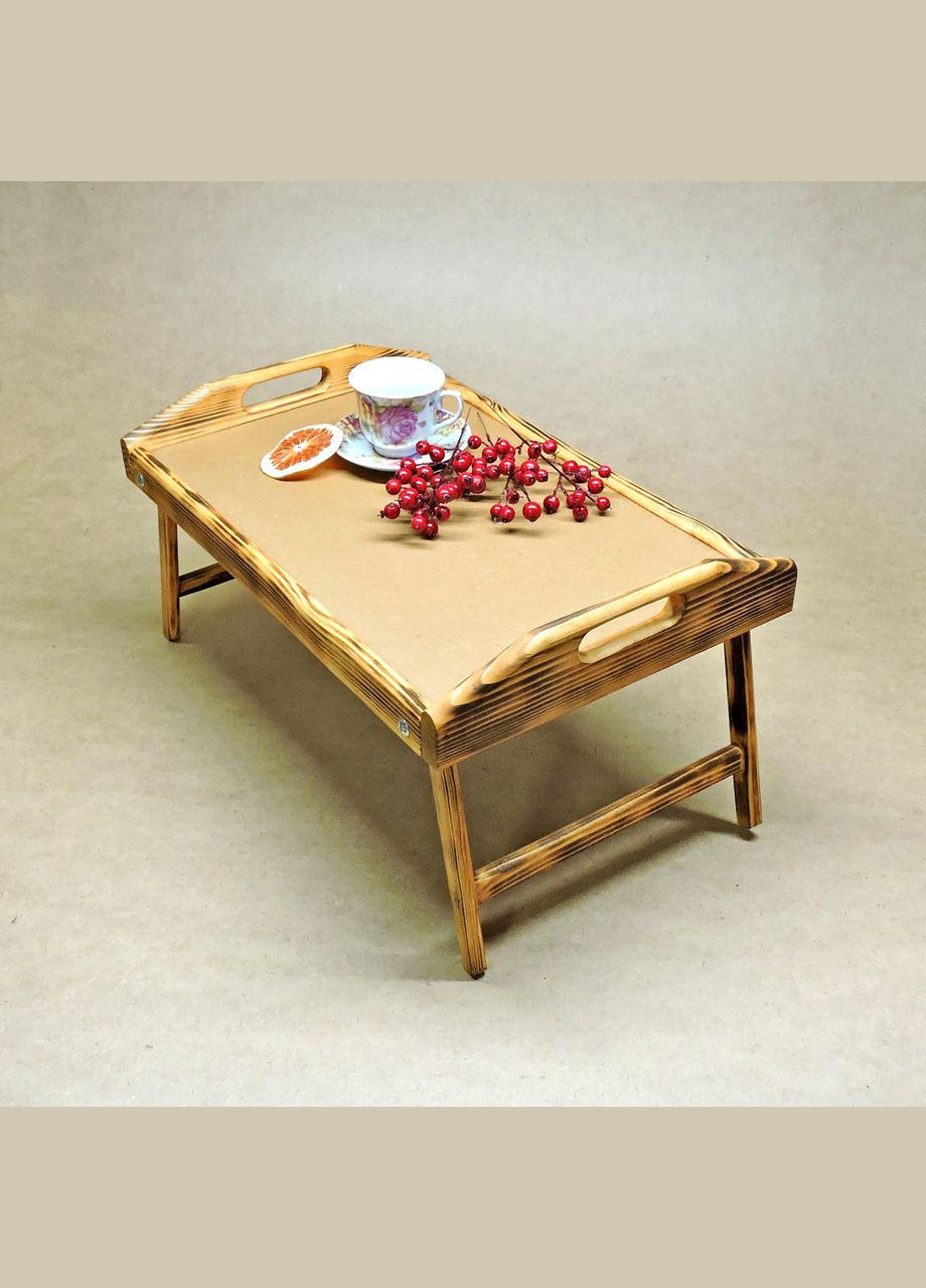 Столик-поднос для завтрака из дерева Флорида бенгала (СТП-000427) No Brand (327860115)