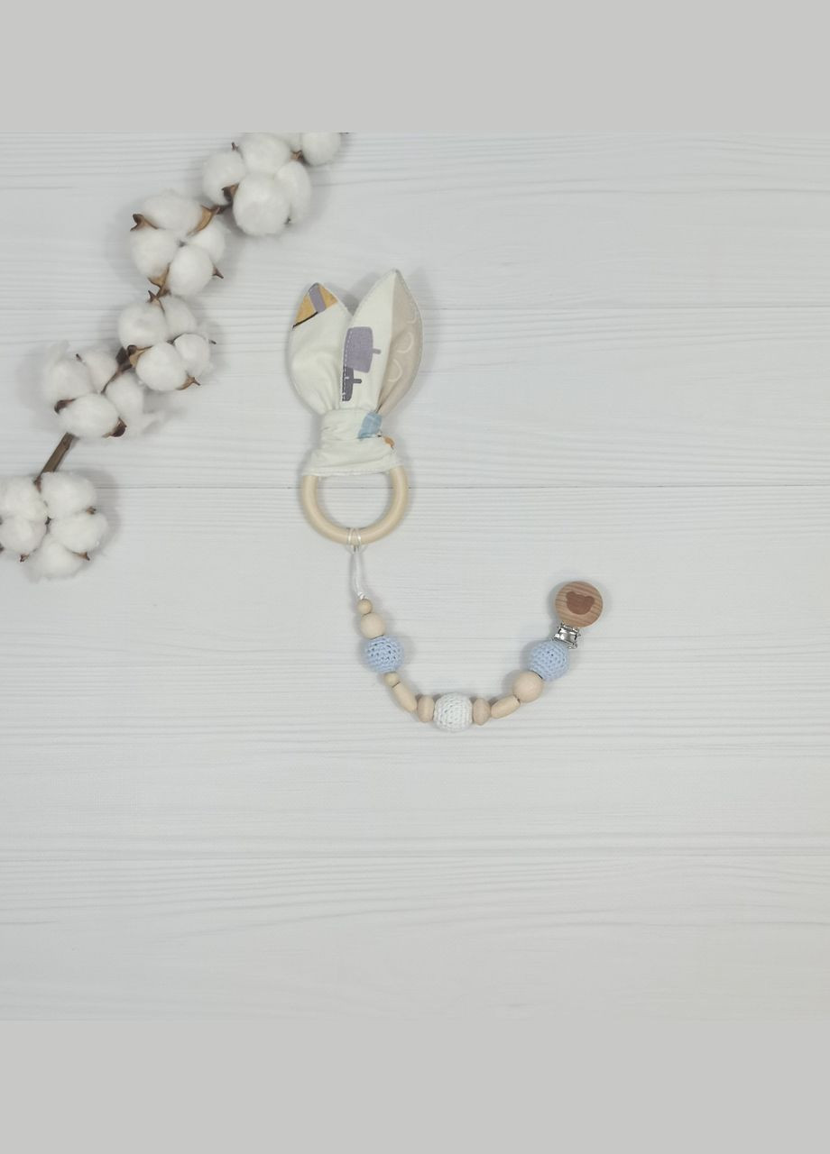 Набір для малюків: пелюшки, слинявчик та іграшки a.l.babybox Звірі індіанці в горах №2 Беж No Brand (308379615)