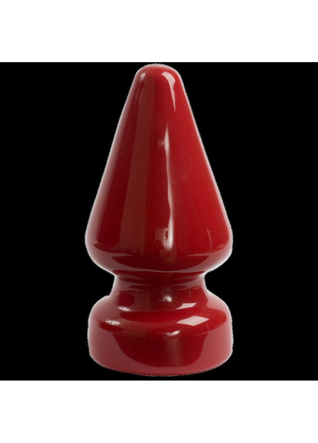 Анальная пробка Red Boy XL Butt Plug The Challenge, диаметр 12 см Doc Johnson (291442100)