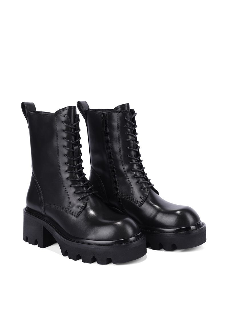 Жіночі Черевики FT3015-701 Чорний Шкіра MIRATON (368754204)