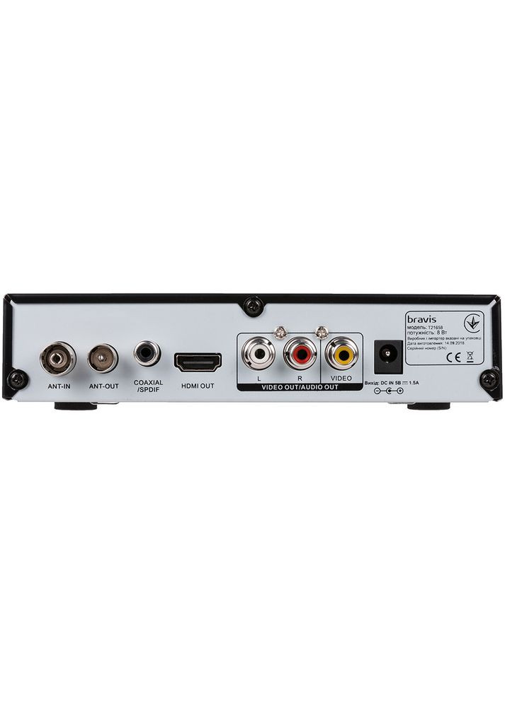 Цифровий тюнер T21658 Bravis (306582004)