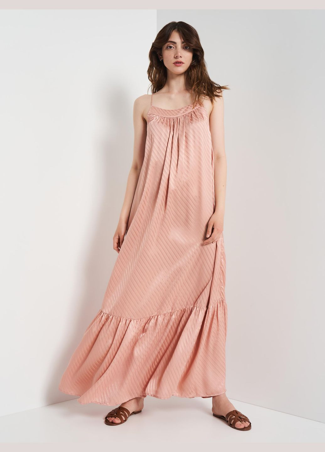 Розовое платье лето,розовый, Lollys Laundry