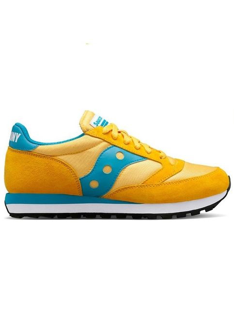 Жовті осінні жіночі кросівки jazz original yellow/blue 35/3/22.6 см Saucony