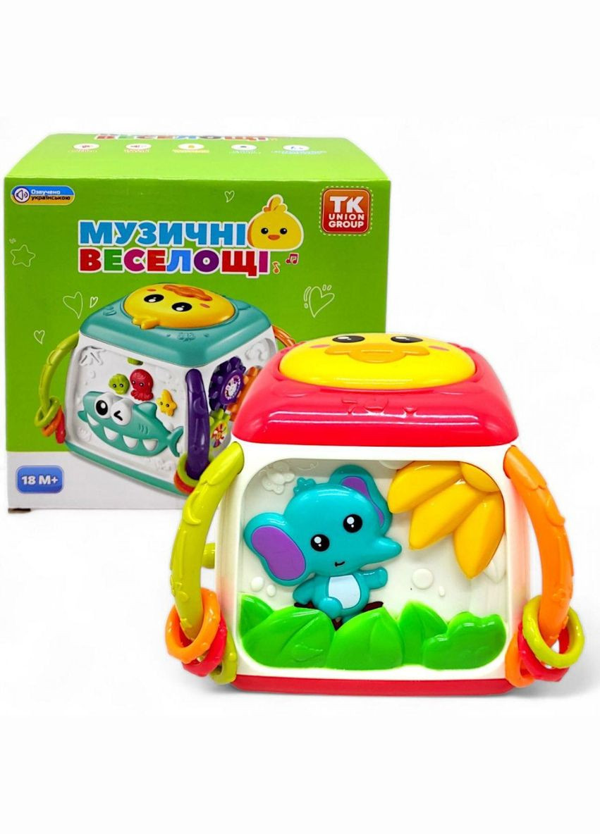Іграшка Інтерактивний мультибокс "Музичні веселощі" (укр) (TK20119) TK Group (362437316)