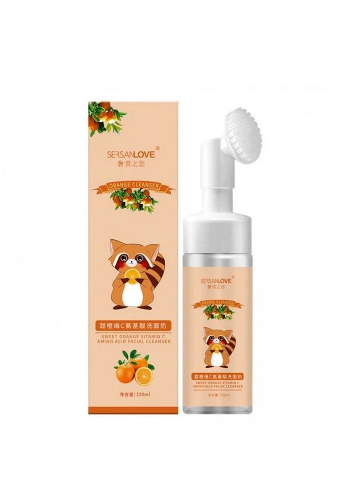 Пенка для умывания Orange Vitamin C Moisturizing Amino Acid Cleanser Mousse с апельсином 150 Sersanlove (373429273)