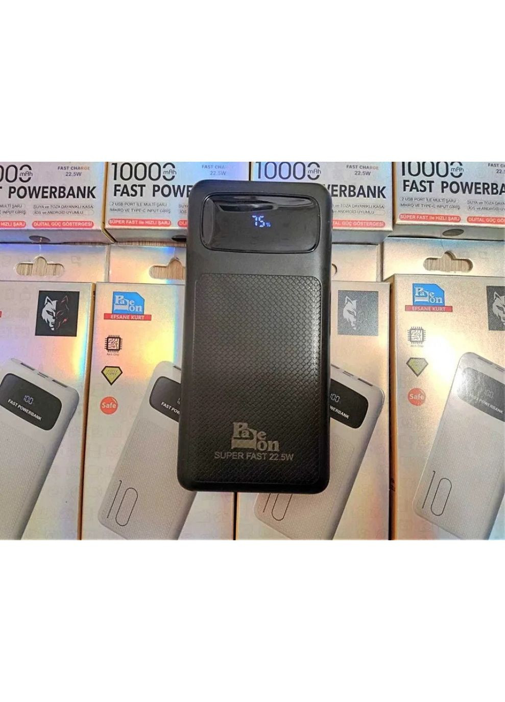 Портативная батарея 10000mAh Paleon 22.5W Power Bank для зарядки смартфонов и планшетов USB Type-C ProDobro (365443156)