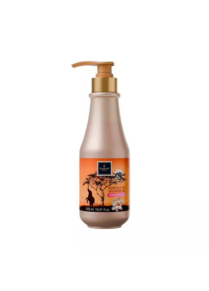 Гель для душу Marula Oil Магнолія 500 мл (7290114085687) Famirel (349442791)