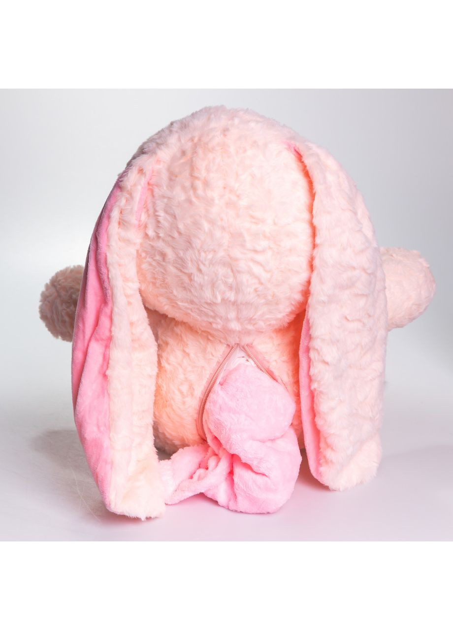 М'яка іграшка-плед, подушка 3 в 1 Зайчик плед в іграшці 35×32×40 (см) дитячий плед іграшка Рожевий 509-9P 509-9P Yiwu (370802253)