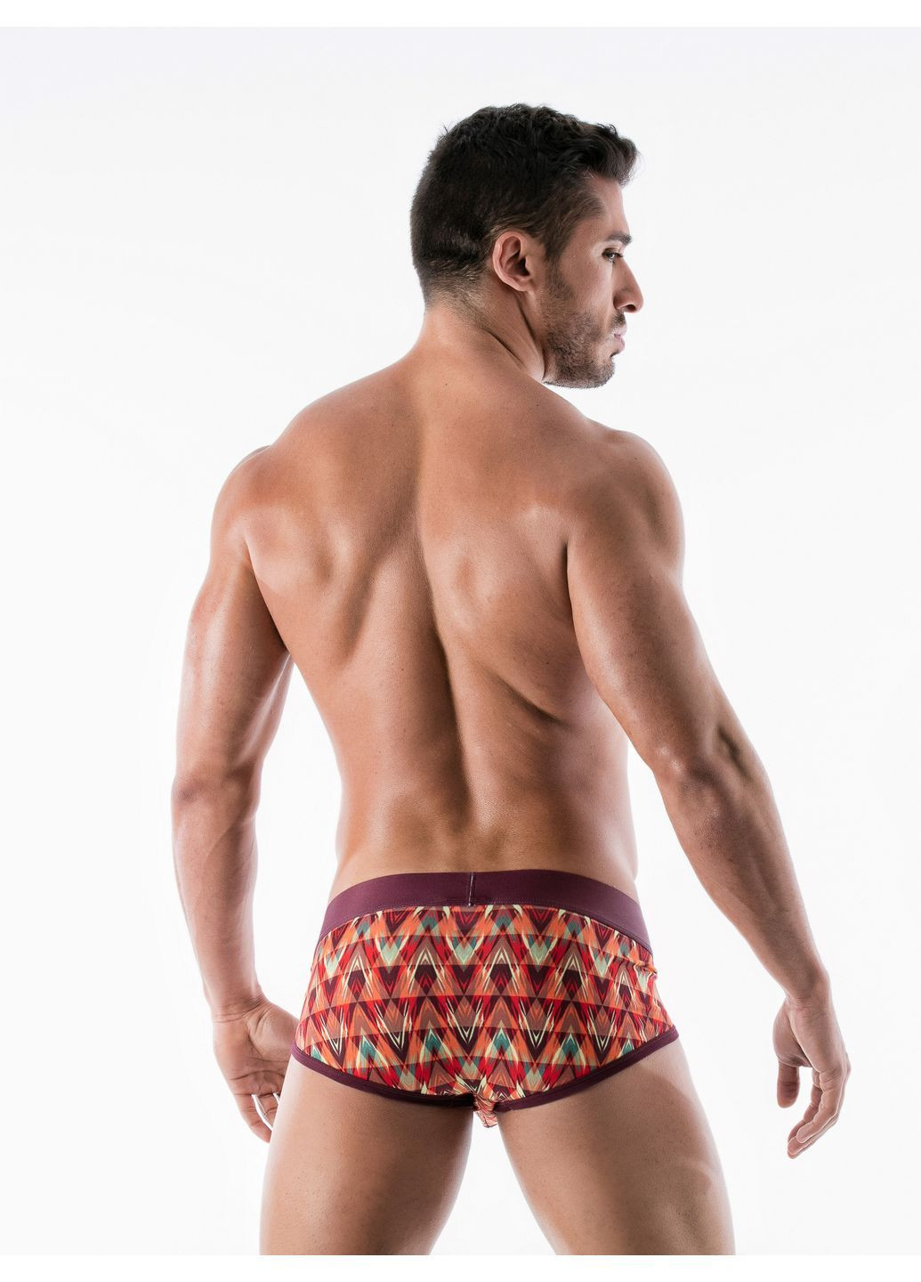 Трусы слипы 1952s4 мужские слепые эластичные с ярким принтом комфортная посадка и подчеркивание фигуры Geronimo (370287192)