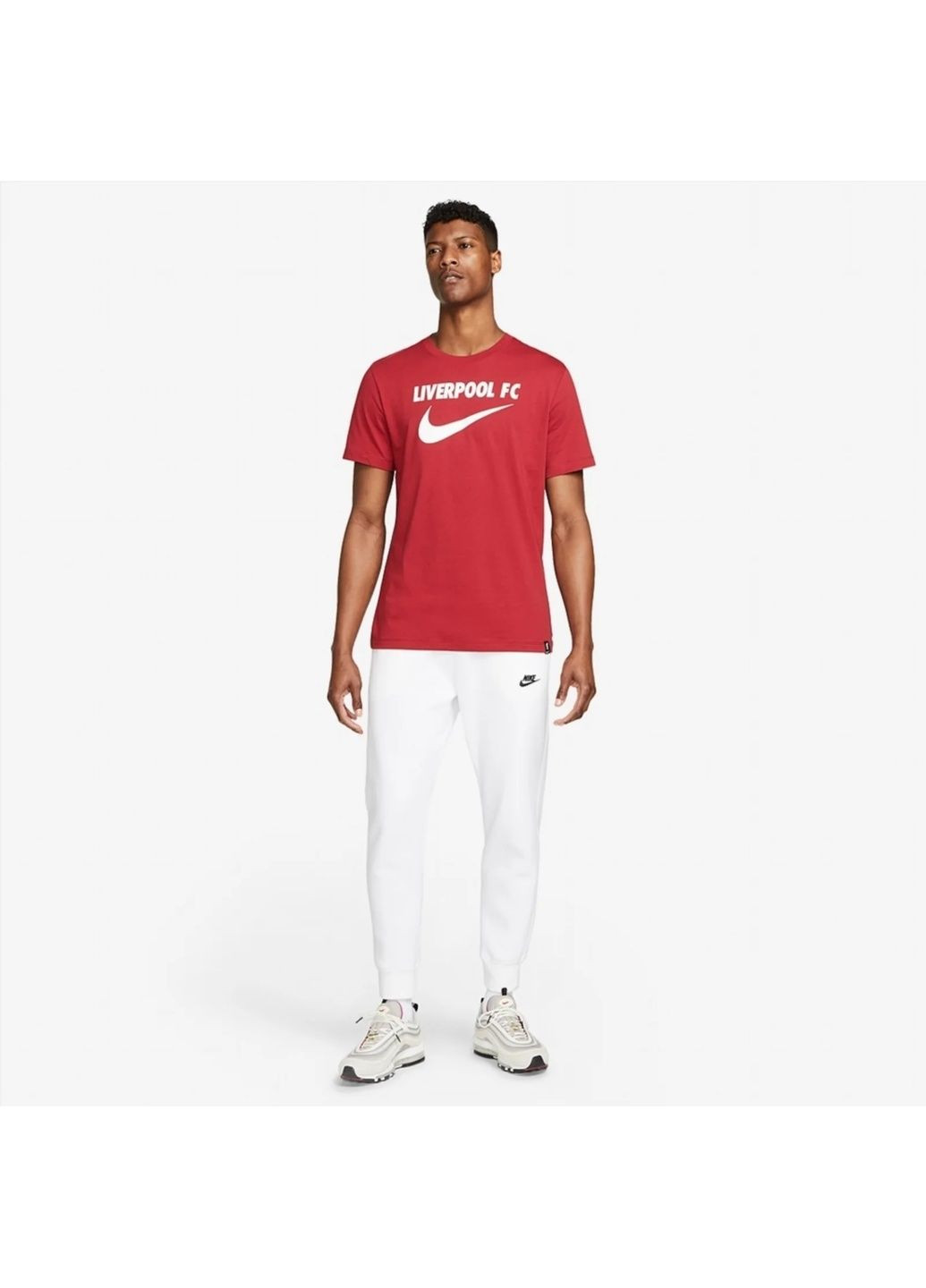Червона футболка чоловіча liverpool 22/23 swoosh tee red Nike