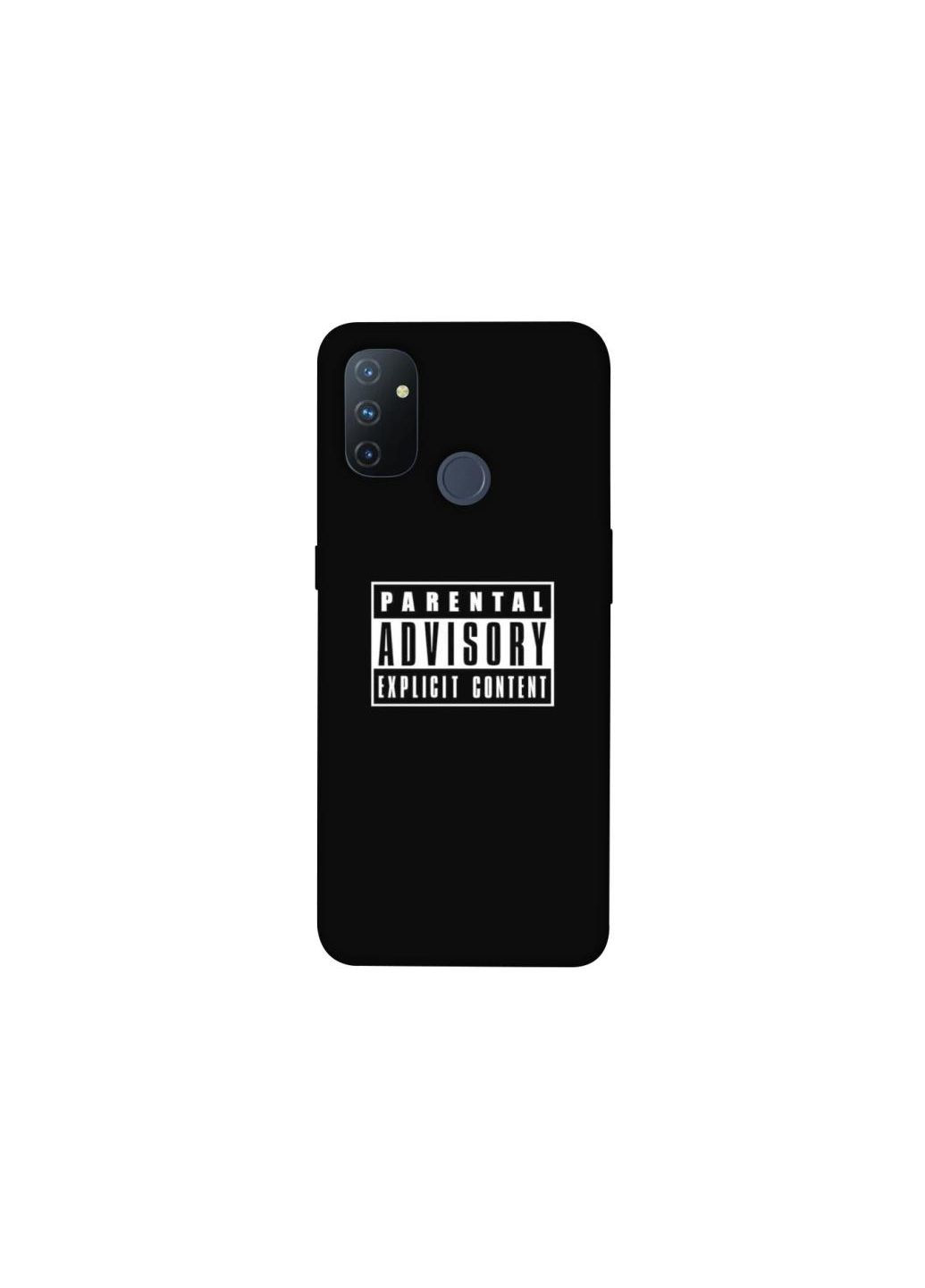 Чохол на OnePlus Nord N100 Parental Advisory Label Frontalka (361108170)