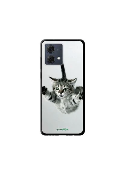 Чехол на Motorola Moto G84 Летящий котёнок "2322b-3344-2448" Endorphone (376106025)
