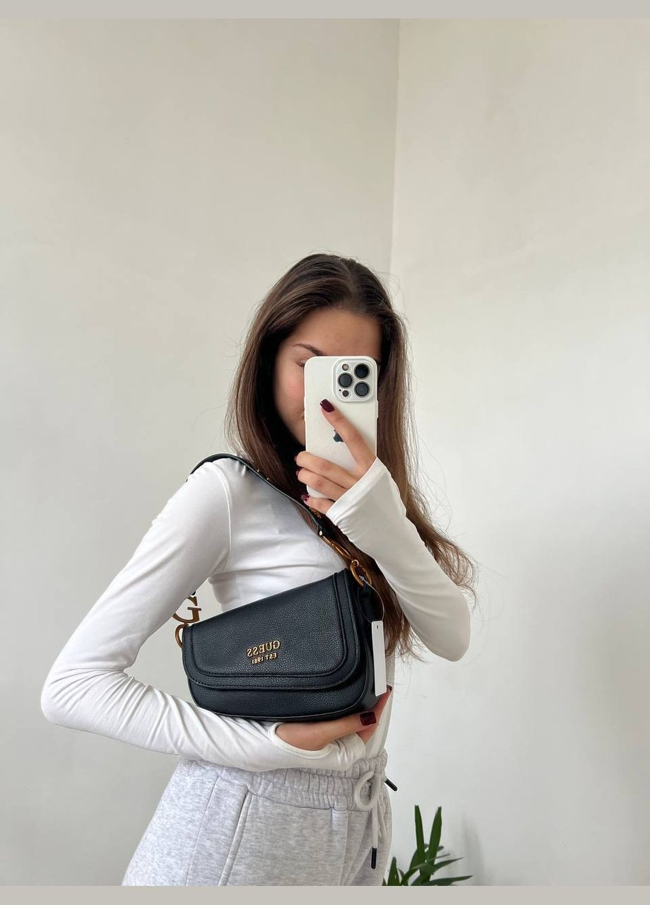 Сумка Guess сідло форма,фірмові бірки,високоякісна конва No Brand (347043206)