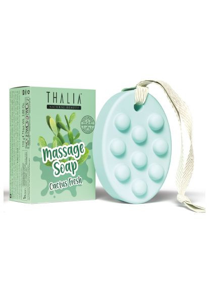 Масажне мило "Квітка кактуса", 110 г Thalia (305588791)