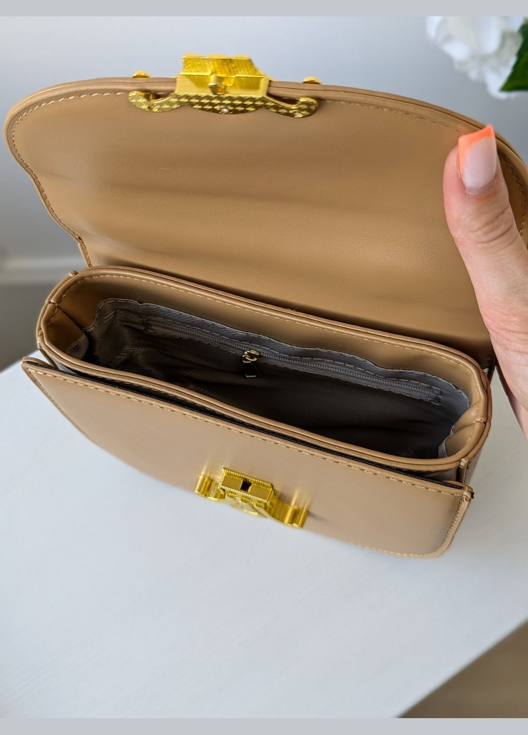 Сумочка женская Селин Saddle (коричневый цвет) No Brand (322605010)