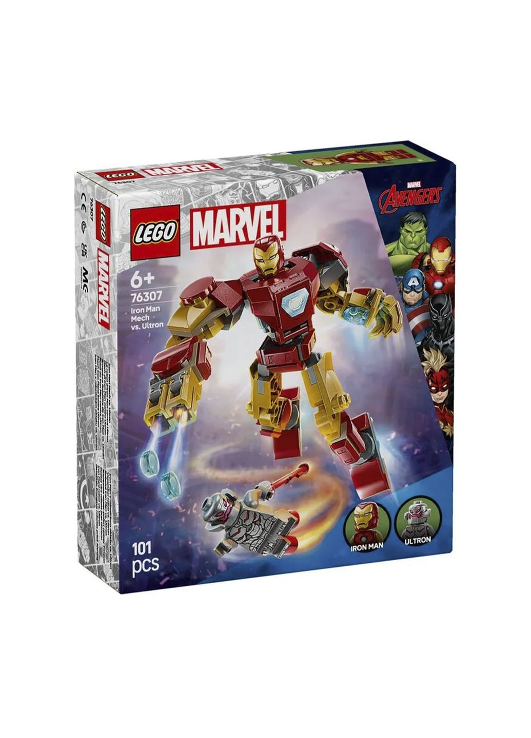 Конструктор Super Heroes, Робот Залізної Людини проти Альтрона колір різнокольоровий ЦБ-00269234 Lego (315745240)