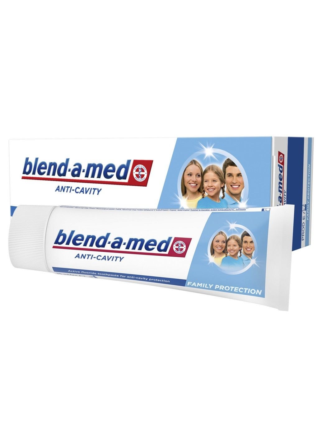 Зубна паста Антикарієс Захист Для Всієї Родини 75 мл Blend-a-Med (304558970)
