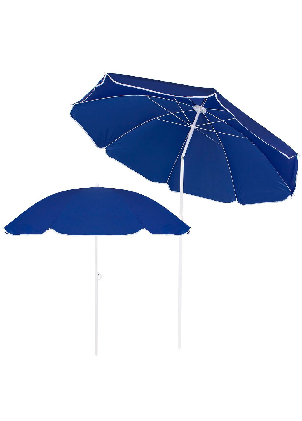 Пляжный зонт 180 см с регулируемой высотой и наклоном Springos bu0022 (275095104)
