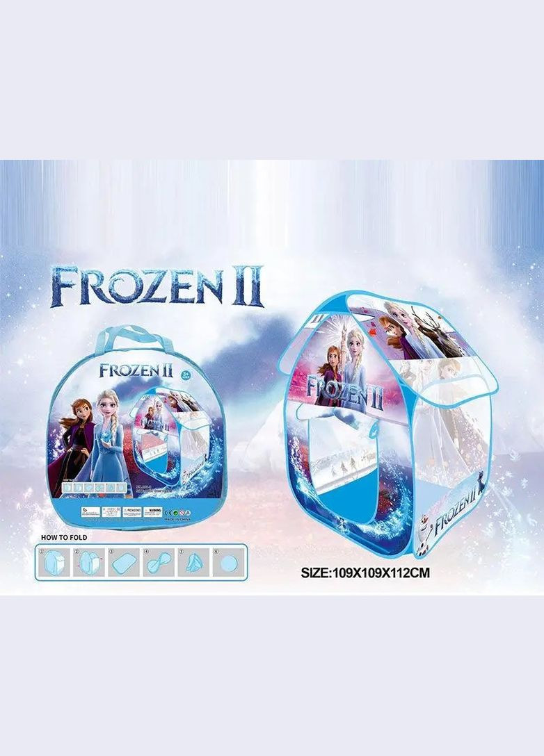 Намет ігровий дитячий FROZEN 109х109х112 см в сумці (228-2) No Brand (348431249)