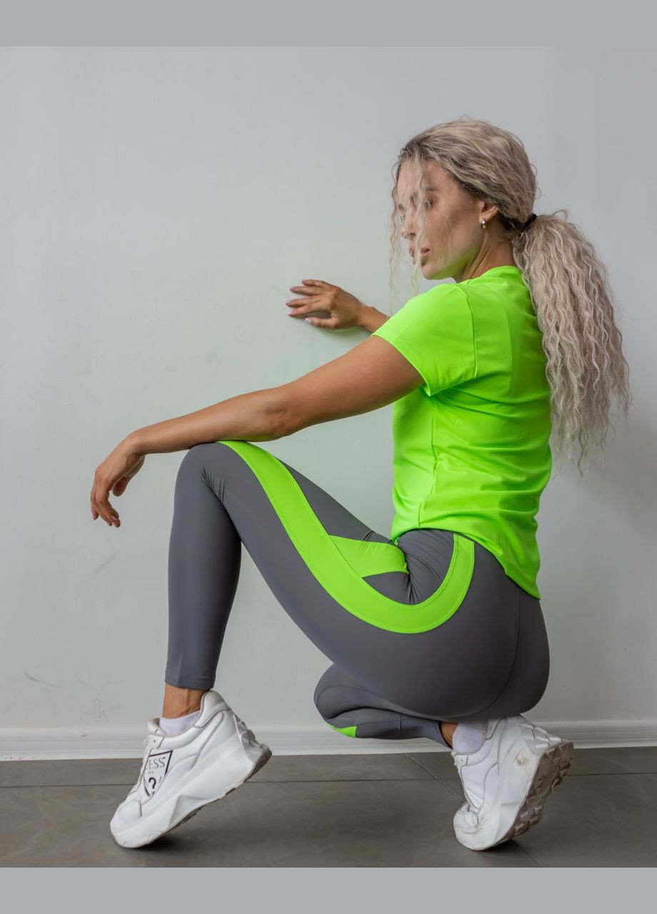 Костюм для спорту Футболка + Лосини No Brand (299330903)