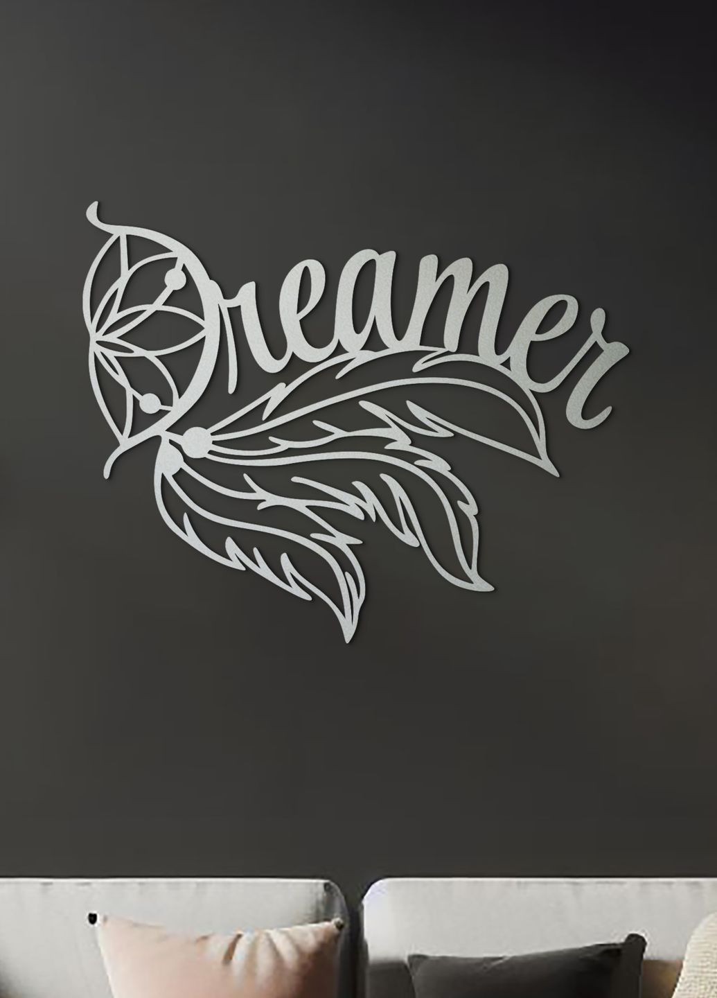 Сучасна картина на стіну в спальню, декоративне панно з дерева "Сон", стиль лофт 40х50 см Woodyard (292114064)