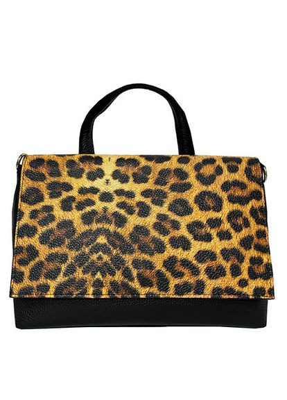 Сумка жіноча чорна шкіряна італійська (Д/Ш/В) 29/9/19,5(см) Felicita (336377573)