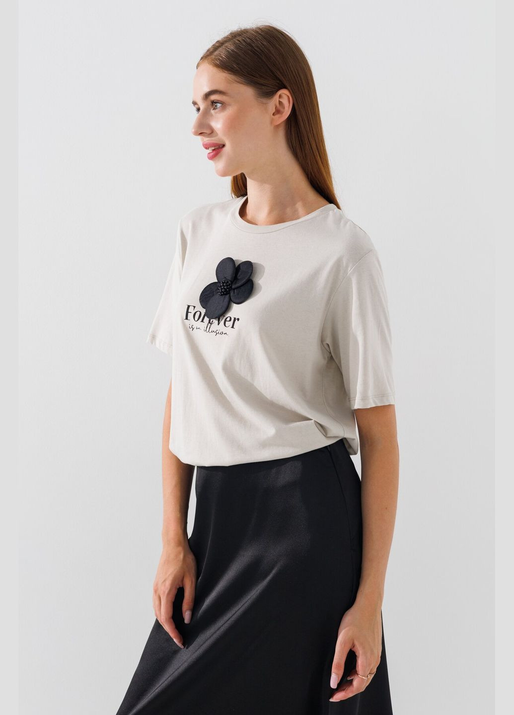 Футболка с принтом женская BX-136 Серый (2000990682215A) shop (2000990682215) PEPPER MINT - (315988340)