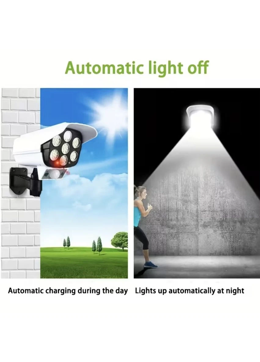 Сонячні LED-ліхтарі з датчиком руху 77 LED., пульт ДК, інфрачервоне нічне бачення, вуличний світильник No Brand (398230464)