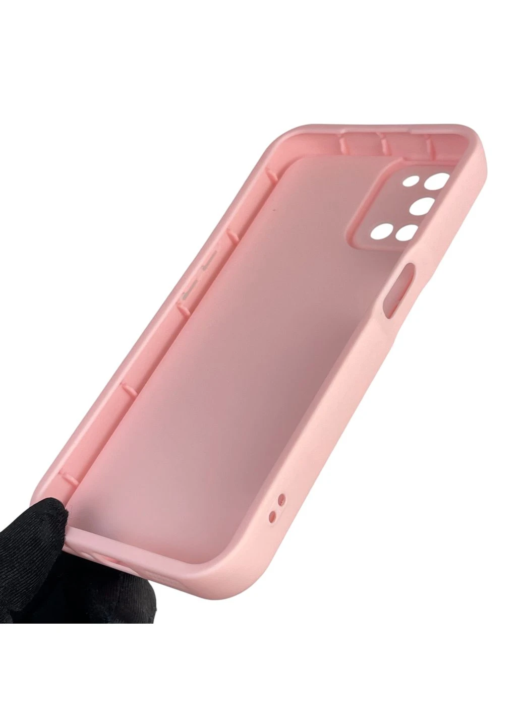 Чохол силіконовий Soft Touch з 3D принтом для A92 рожевий (Повний захист камери) Oppo (371653044)
