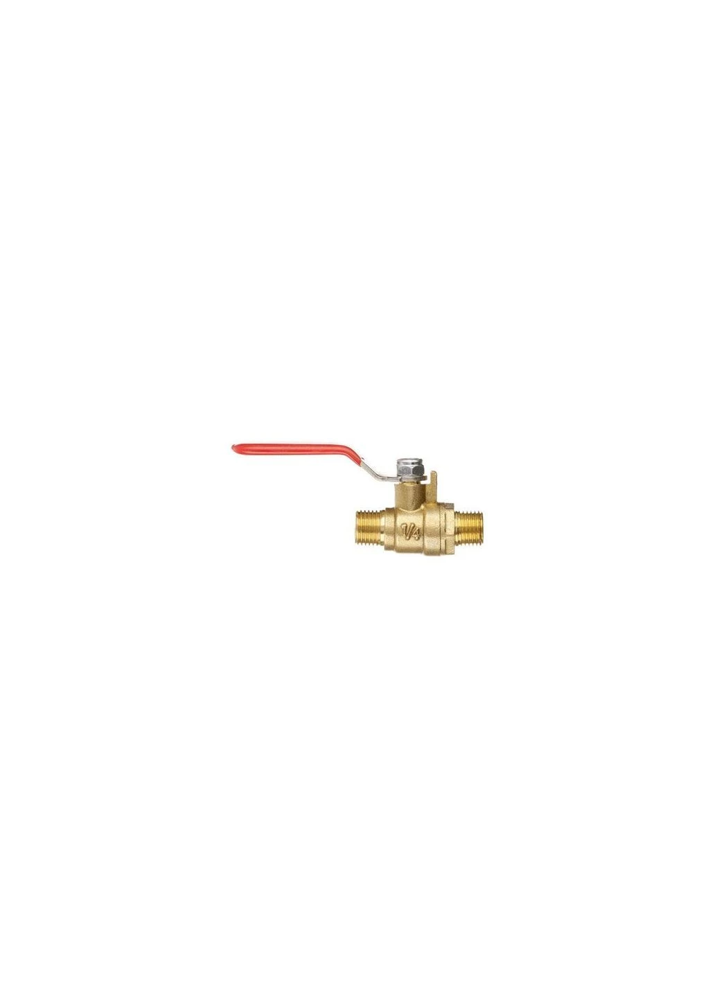Кран шаровый воздушный пневматический 1/4"Н x 1/4"Н Intertool (388699305)