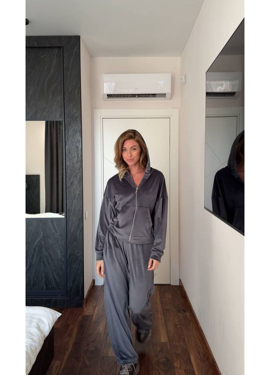 Велюровий костюм оверсайз popluzhnaya (354699973)