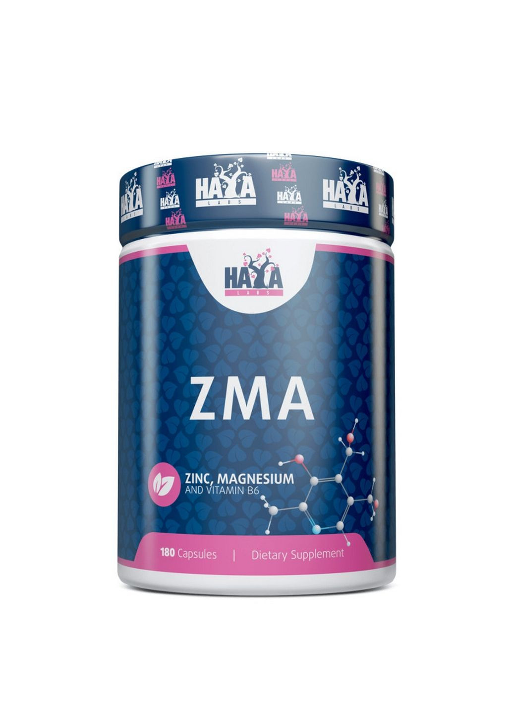 Стимулятор тестостерону ZMA, 180 капсул Haya Labs (293341084)