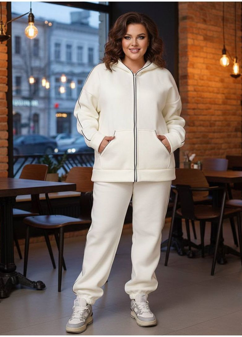 Зимний тёплый костюм батал и норма в стиле оверсайз Nositi 1849-13-13 (367049402)