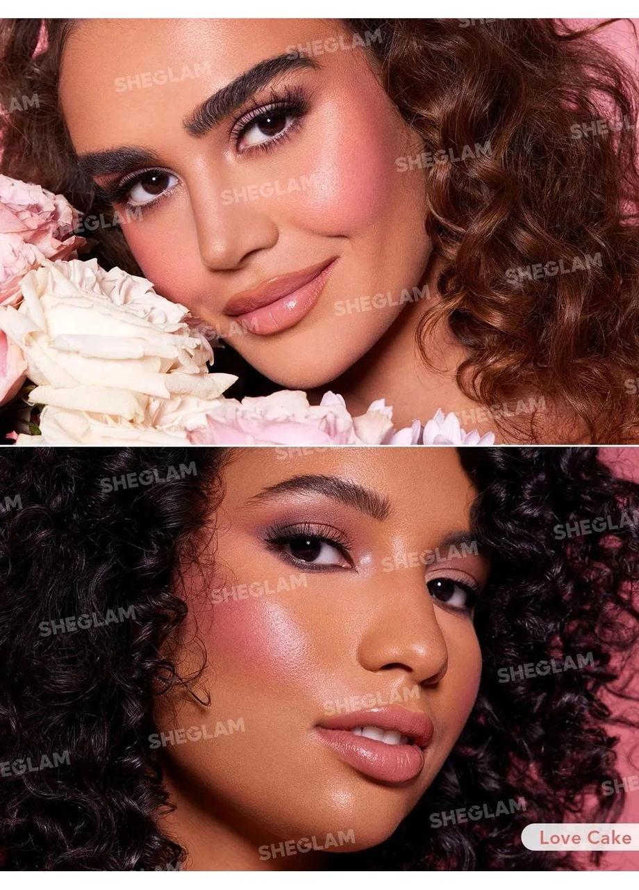 Рідкі рум'яна з шимером Color Bloom Dayglow Liquid Blush Shimmer Finish віддтінок Love Cake, 5.2 мл Sheglam (330762296)
