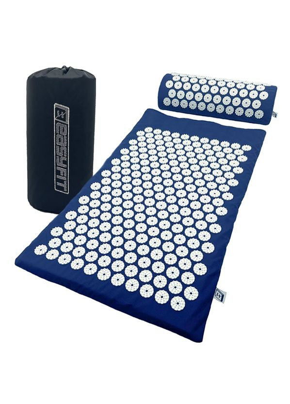 Массажный коврик с подушкой (аппликатор Кузнецова) с белым EasyFit (365549698)