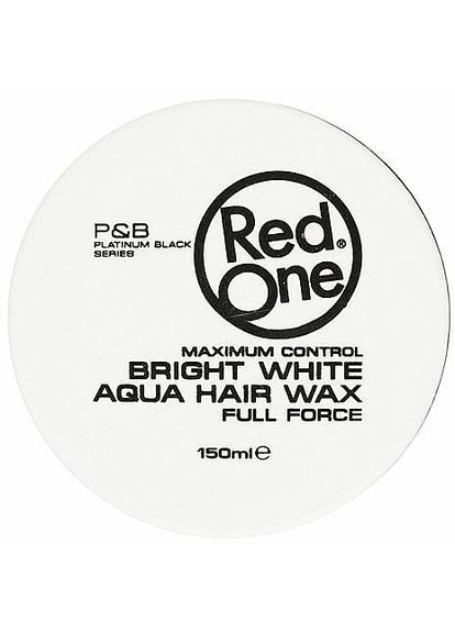 Аквависк для укладки волос ультрасильной фиксации Bright White Aqua Hair Wax 150ml (1154738-175942) ReDone (368608196)