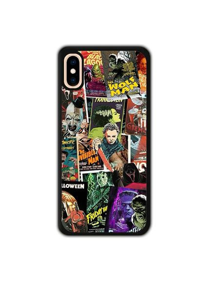 Чохол для Apple Iphone X Чорний No Brand (302083470)