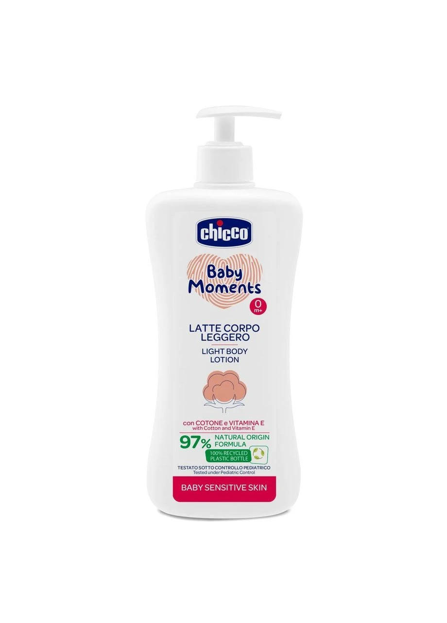 Лосьйон для тіла Baby Moments для чутливої шкіри, 500 мл (10243.00) Chicco (389084696)