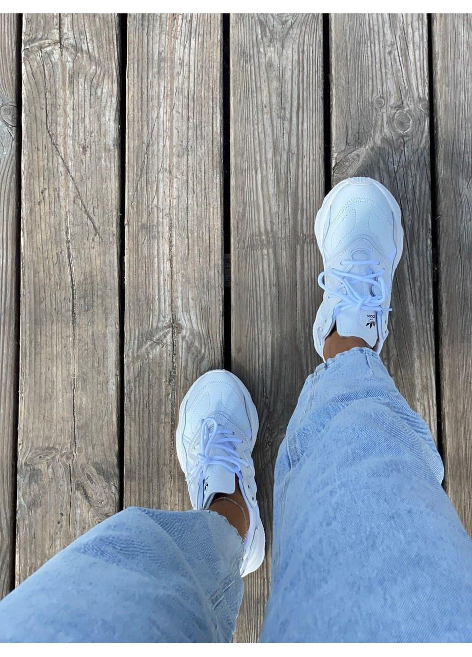 Бежевые демисезонные кроссовки мужские adidas ozweego adiprene pride white 1 адидас озвиго No Brand